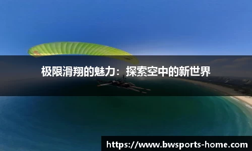 极限滑翔的魅力：探索空中的新世界