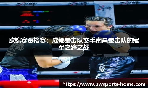 欧锦赛资格赛：成都拳击队交手南昌拳击队的冠军之路之战
